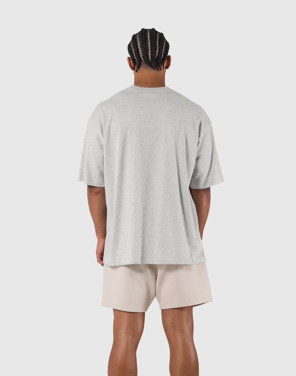 LÝFT Logo Big T-Shirt V.2 - Mix Beige