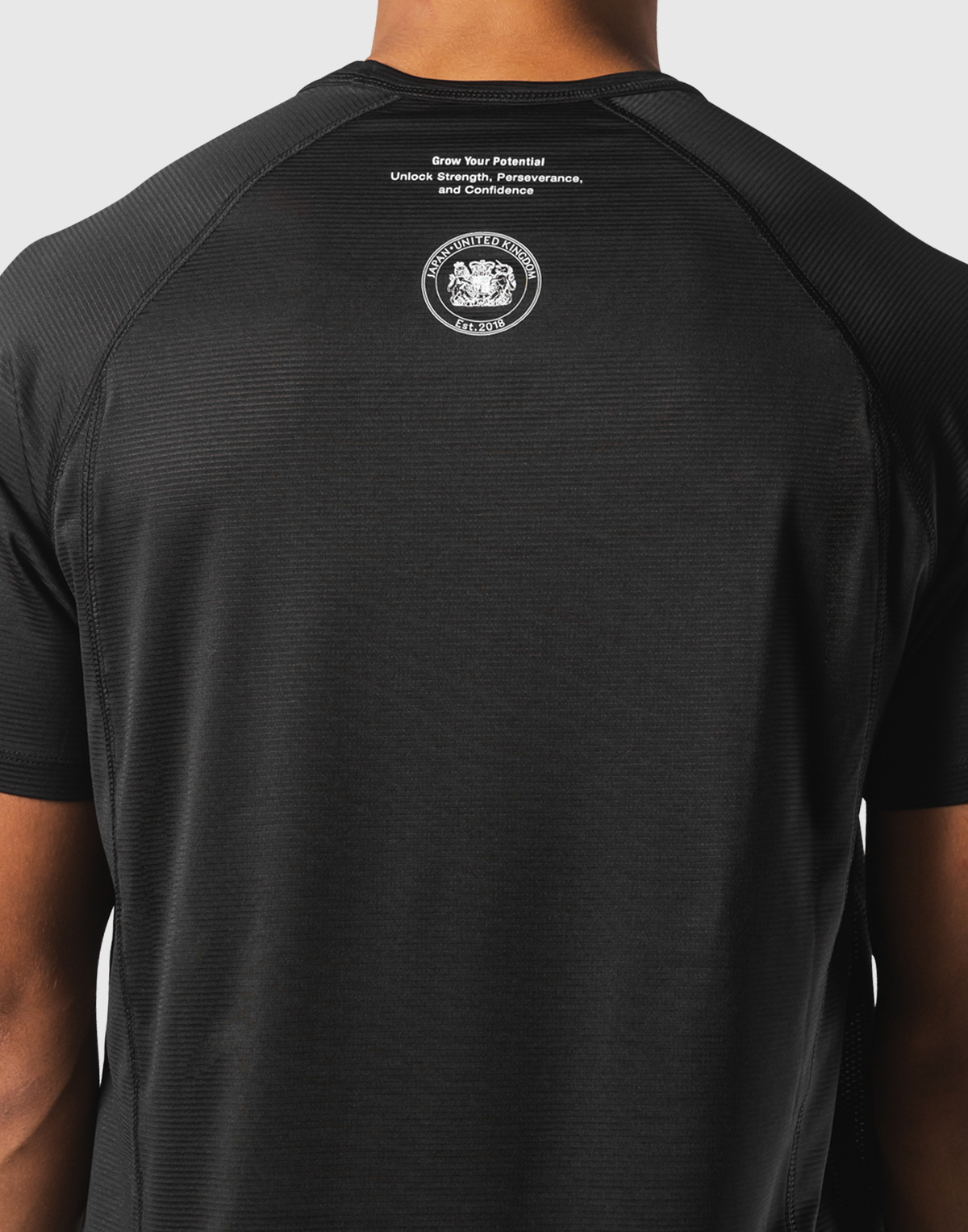 LÝFT Athletic Logo Stretch T-Shirt - Black