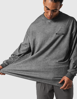 Extend Cotton Long Sleeve T-Shirt - D.Grey