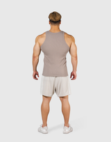 Original Embroidered Tanktop - Beige