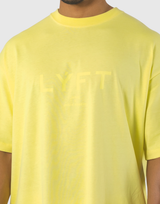 LÝFT Logo Big T-Shirt V.2 - Yellow