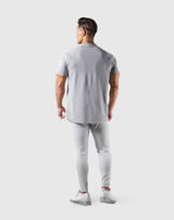 Slim Fit 2 Line T-Shirt 2 - Grey
