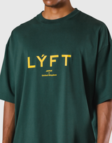 LÝFT Logo Big T-Shirt V.2 - Green