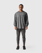 Extend Cotton Long Sleeve T-Shirt - D.Grey