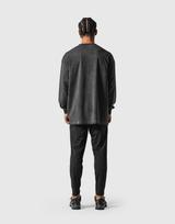 Extend Cotton Long Sleeve T-Shirt - Black