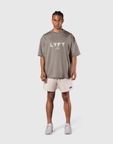 LÝFT Logo Big T-Shirt V.2 - D.Olive