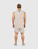 LÝS Logo Pile Tanktop - Ivory