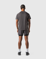 LÝFT Athletic Logo Stretch T-Shirt - D.Grey