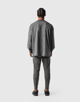 Extend Cotton Long Sleeve T-Shirt - D.Grey