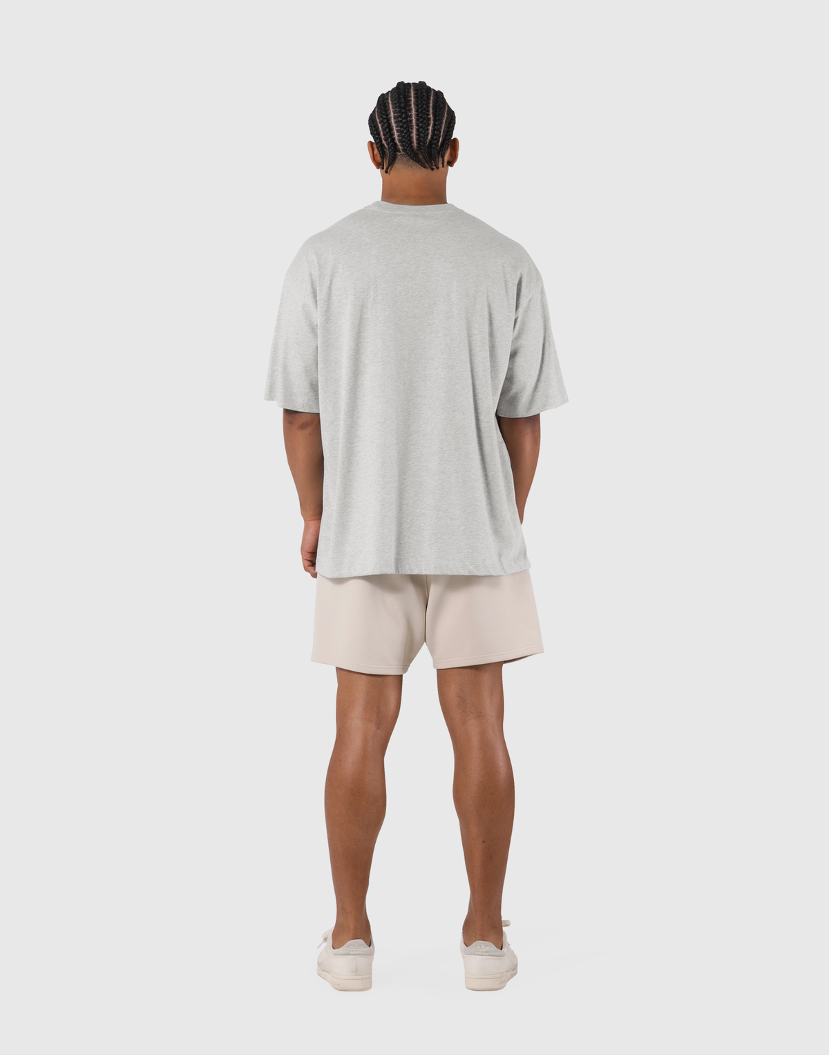 LÝFT Logo Big T-Shirt V.2 - Mix Beige