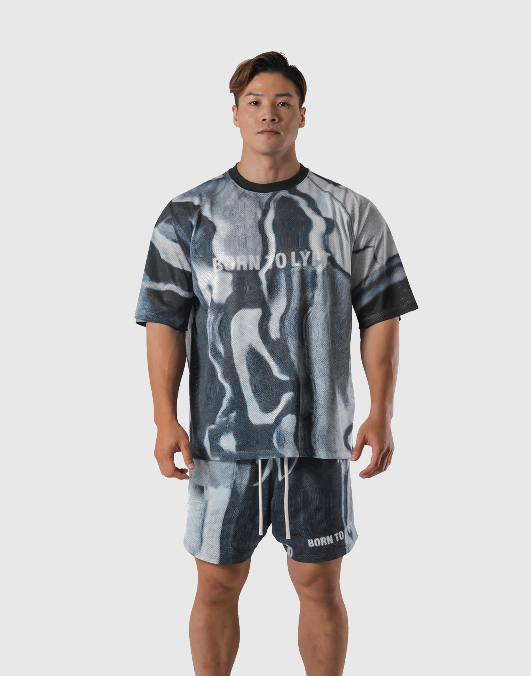 BTL Graphic Mesh T-Shirt - Black – LÝFT