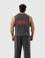 Leg Day Vintage Box Tank Top - Black