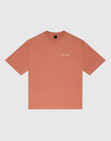 LÝFT CLUB Logo Big T-Shirt - Coral