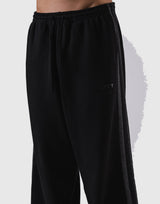 2Line Wide Sweat Pants - Black Special