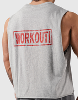 Leg Day Vintage Box Tank Top - Grey