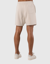 LÝFT Logo Sweat Shorts - Beige