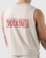 Leg Day Vintage Box Tanktop - Ivory
