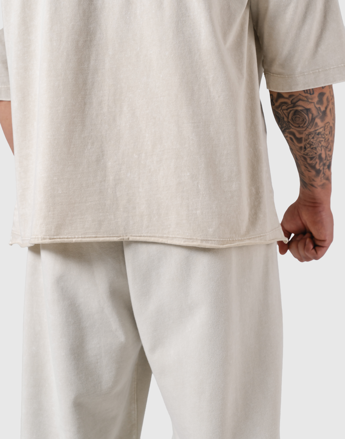Leg Day Vintage Extra Big T-Shirt - Ivory