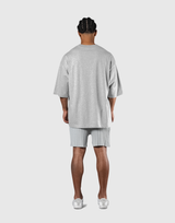 LÝFT Athletic Logo Extra Big T-Shirt - Grey