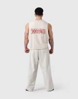 Leg Day Vintage Box Tanktop - Ivory