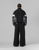 2Line Oversize Track Jacket V.2 - Black