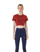 Standard Cropped T-Shirt - Red