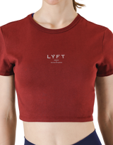 Standard Cropped T-Shirt - Red