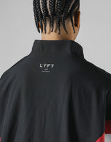 2-Line Oversize Track Jacket V.2 - Red