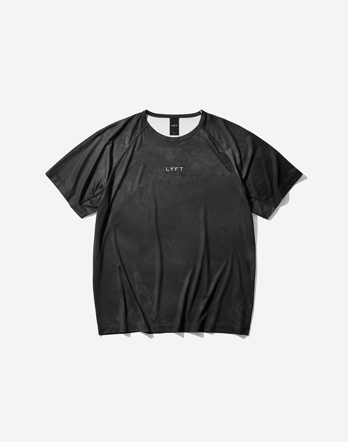 Original Pattern All Print Standard T-Shirt - Black