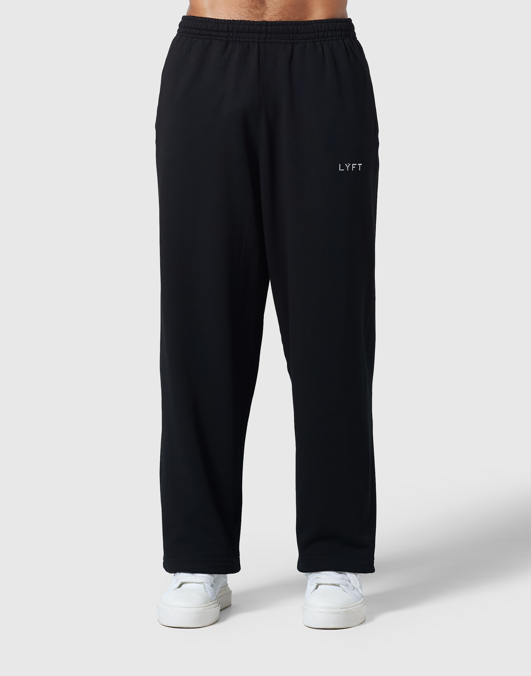 Light Weight Sweat Wide Pants - Black – LÝFT Light Weight Sweat Wide Pants - Black – LÝFT