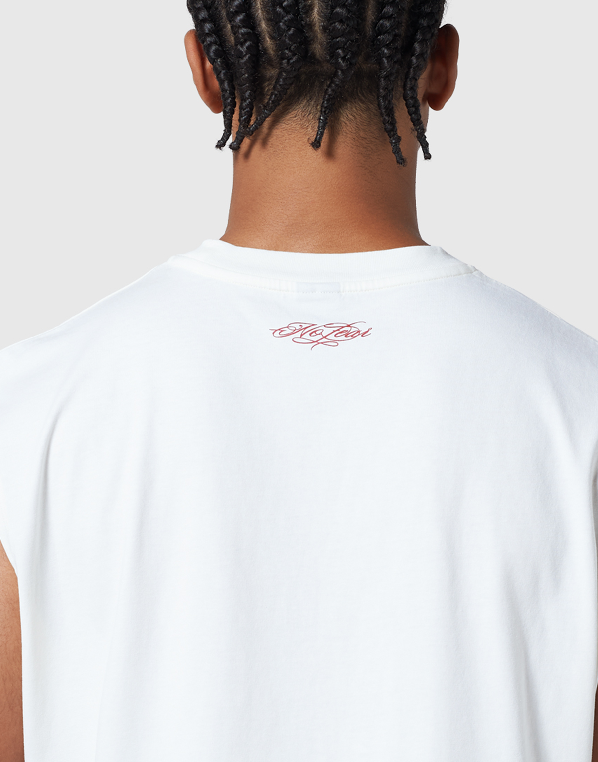 Doberman Graphic Vintage Tanktop - Ivory