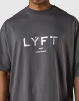 LÝFT Logo Big T-Shirt V.2 - D.Grey