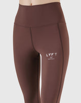 LÝFT Standard Leggings - Brown