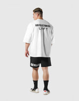 LÝFT × XXX Limited Extra Big t-Shirt - White