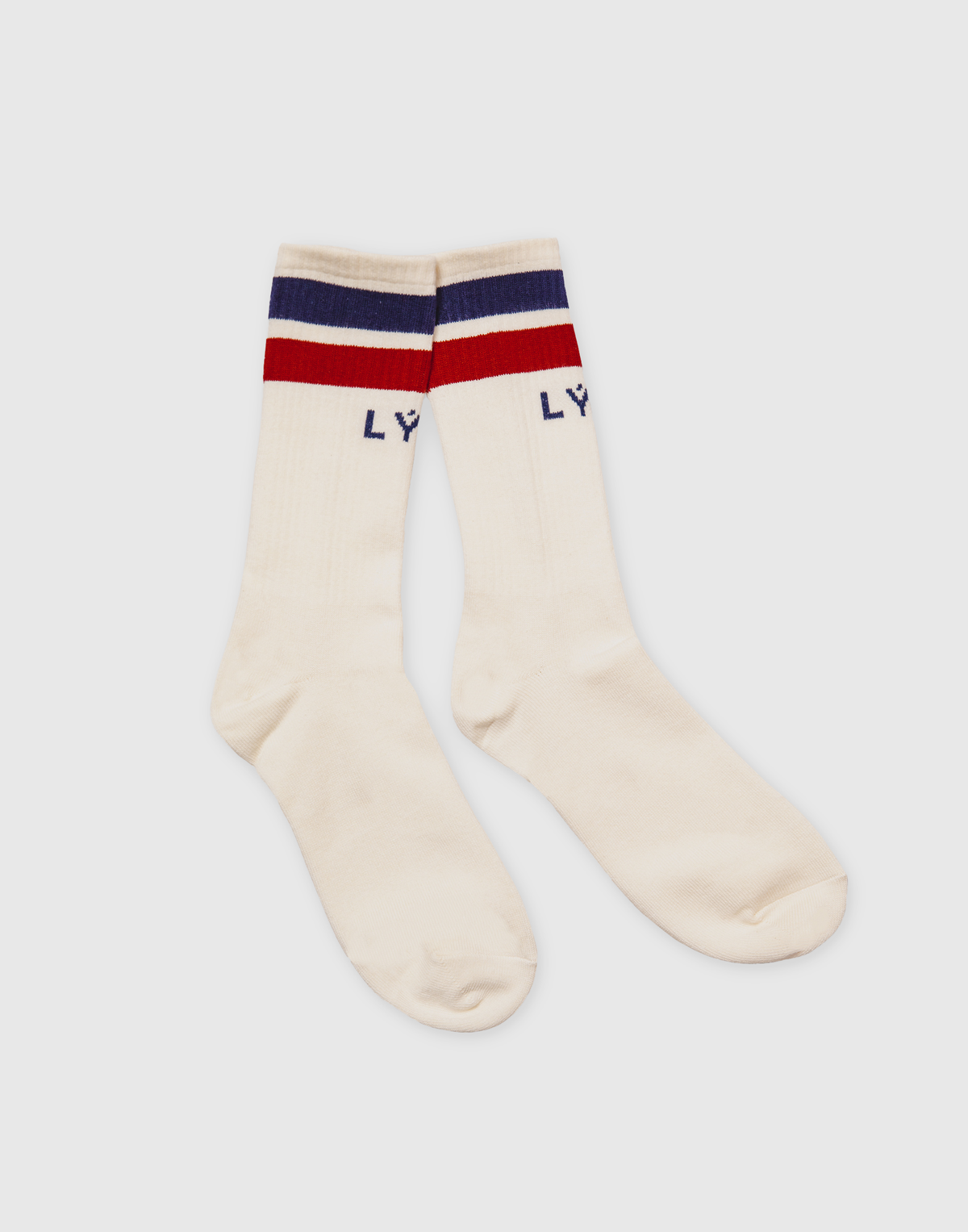 LÝFT 2Line Socks - White