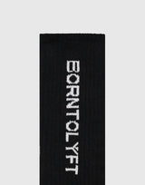 LÝFT Emblem Socks - Clear Black