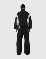 2Line Oversize Track Jacket - Black