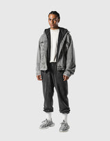 Oversize Denim Jacket - Black