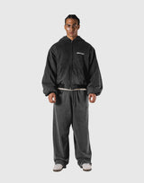 SWITCH LAYER™ Vintage Hoodie | MA-1 Puffer Jacket - Black