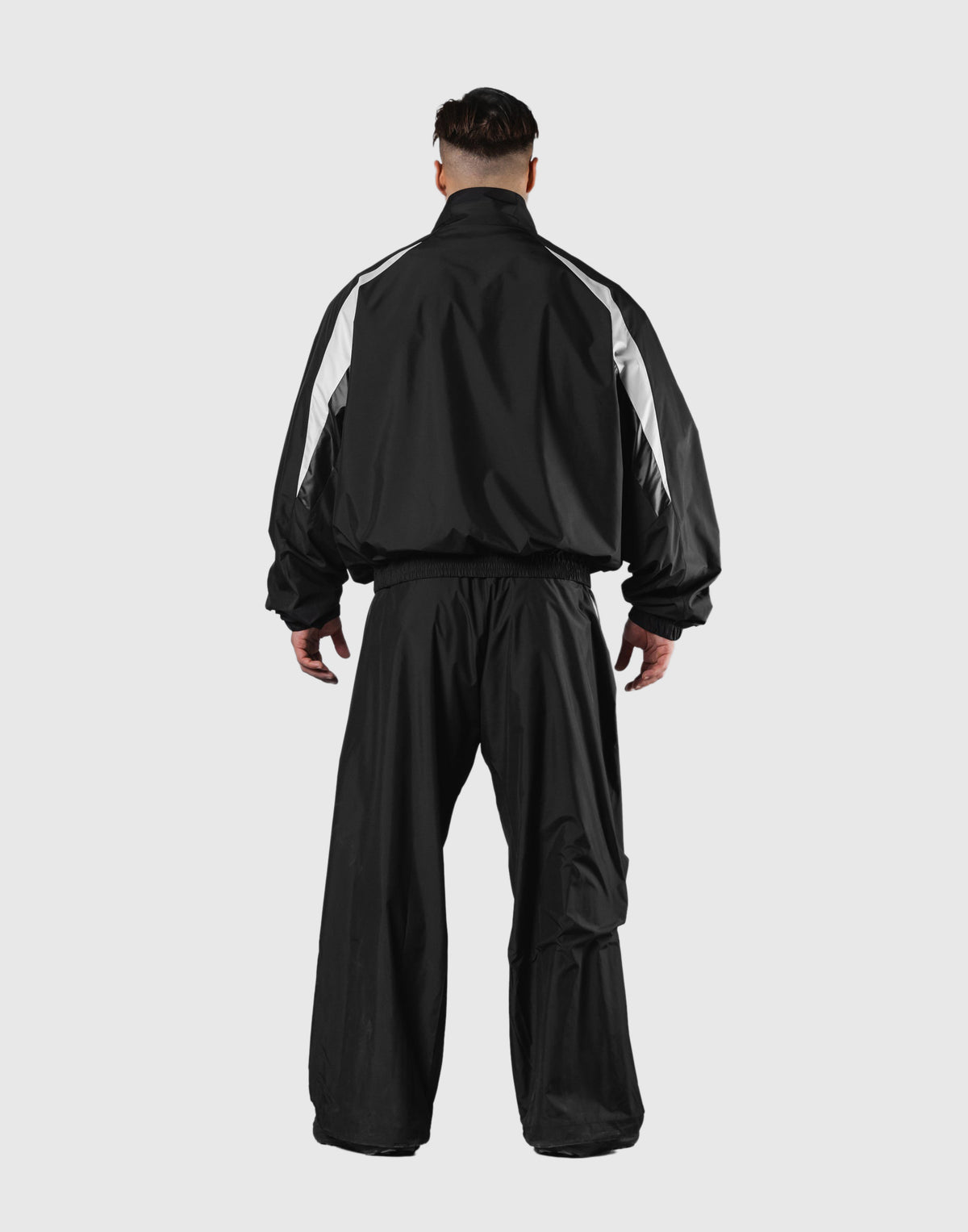 2Line Oversize Track Jacket V.3 - Black