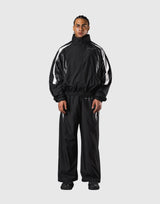 2 Line Oversized Track Jacket V.3 - Black