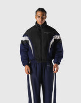 SWITCH LAYER™ 2Line TRACK | BLACK Puffer Jacket V.2 - Navy