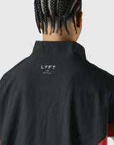 2-Line Oversize Track Jacket V.2 - Red