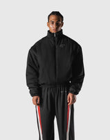 SWITCH LAYER™ 2Line TRACK | BLACK Puffer Jacket V.2 - Red