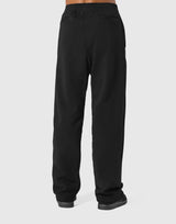 Straight Fit Sweat Pants - Black