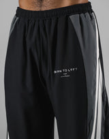 2Line Adjustable Wide Track Pants - Black
