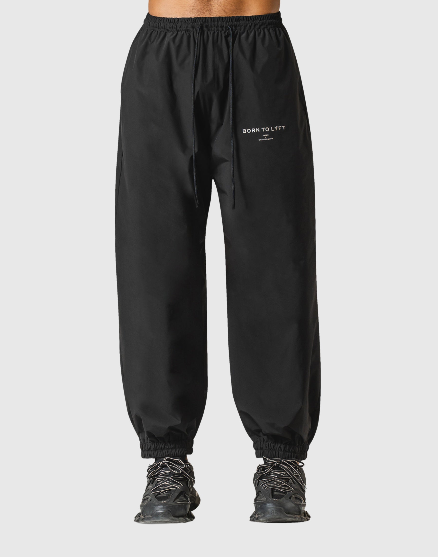 Nylon Lounge Joggers - Black – LÝFT