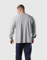 Vintage London Logo Long Sleeve T-shirt - Grey