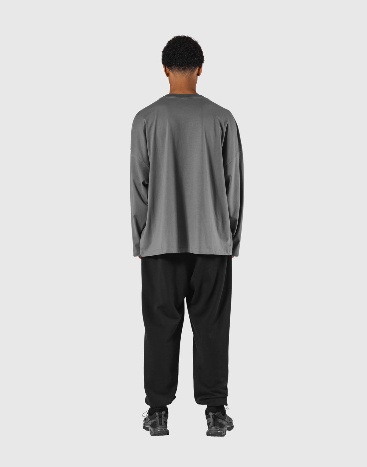 LÝFT Extra Big Long T-Shirt - D.Grey