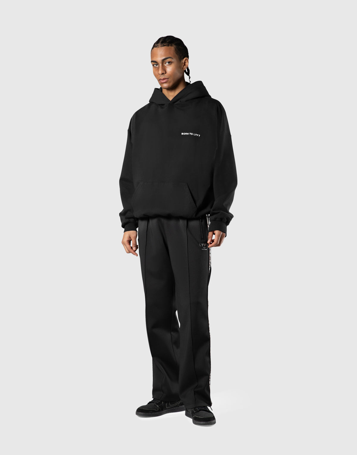 LÝFT Circle Sweat Hoodie - Black